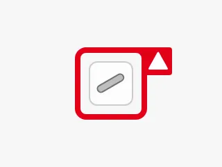 Thick alert frame