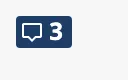 Notification badge with an icon