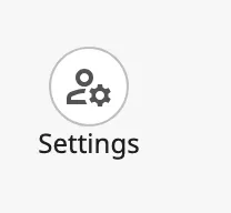 User Button with another icon