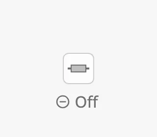 Resistor with default properties
