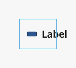 Status indicator with default properties
