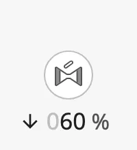 Label direction down