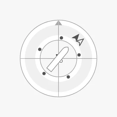 Compass without labels