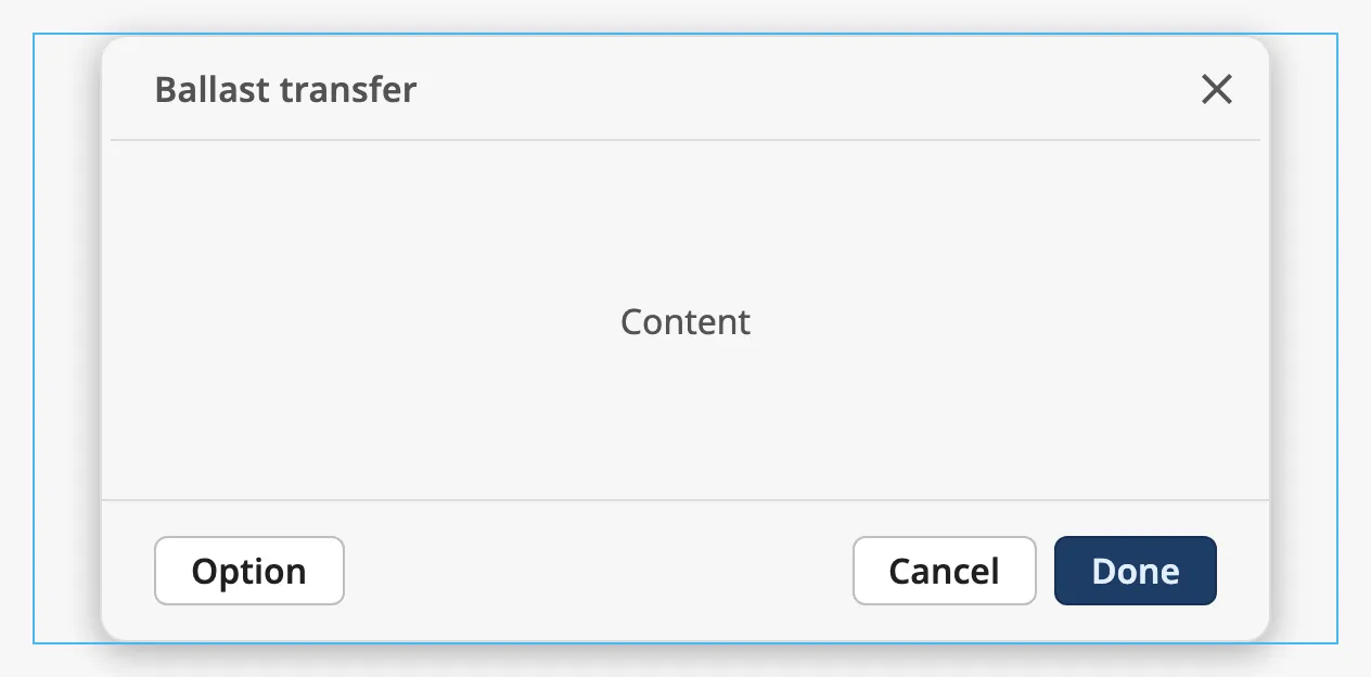 Large modal